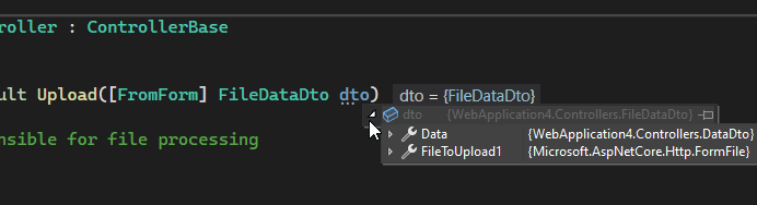 sending files with http client - single file with additional data