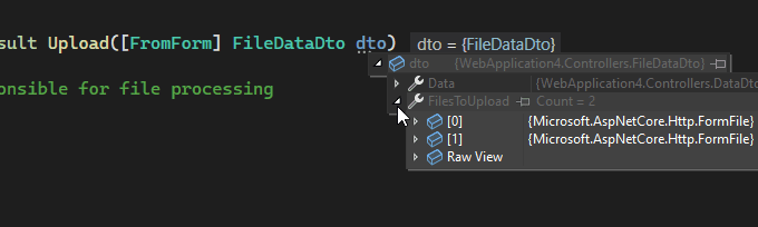 sending files with http client - multiple files with additional data