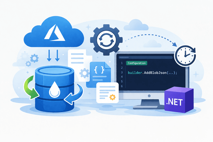 Custom Azure Blob Storage Configuration Provider with Auto-Refresh for .NET